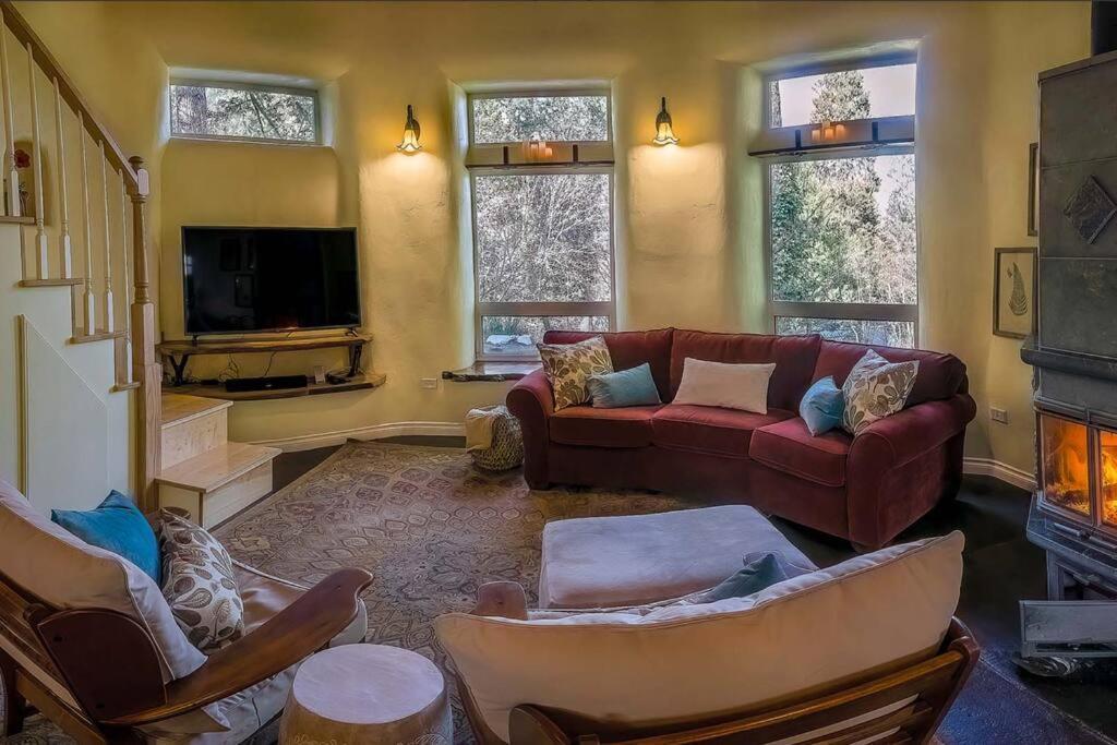 애쉬랜드 European Style Straw Bale Retreat 빌라 외부 사진