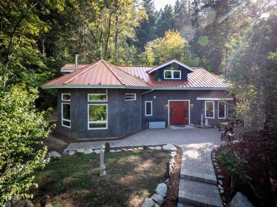 애쉬랜드 European Style Straw Bale Retreat 빌라 외부 사진
